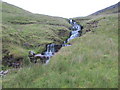 G7045 : Sligo: Benbulbin. Waterfall And Steps by Michael Murtagh
