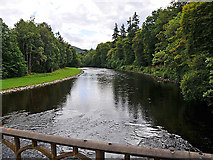 NN7846 : River Tay at Taymouth Castle by Dr Richard Murray