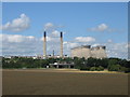 View towards Ferrybridge Power Station