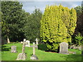 NY7863 : St. Cuthbert's Church, Beltingham - graveyard by Mike Quinn