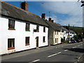 Kilve village, on the A39