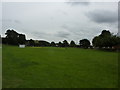 Cricket ground, mowing, Little Eaton