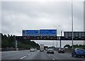 M25:anti-clockwise north of junction 12