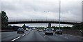 Footbridge over the M25, near junction 12