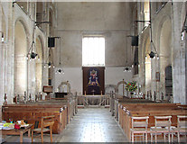 TF9839 : Church of St Mary & Holy Cross, Binham Priory - view east by Evelyn Simak