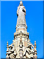 NS6064 : Queen Victoria Statue, Doulton Fountain by David Dixon