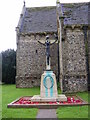 TM4362 : War Memorial at St.Margarets Church by Geographer