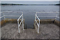 Steps to the Cleddau Estuary