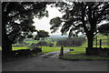 The entrance to Windygates Hall Farm