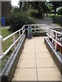 Ramp from Southwold Library to North Green