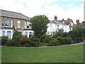 Houses bordering Southwold Common