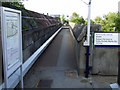 Footbridge at Cardonald railway station