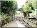 The view from the SW edge of Hengoed railway station