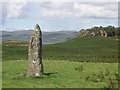 NM4239 : Standing stone, Ulva by Graham Hogg
