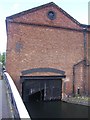 SO9198 : Birmingham Canal - Broad Street Warehouse by John M