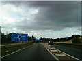 On the slip road between the M18 and the A1(M)