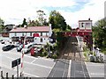 NZ1164 : The Boathouse pub & Wylam Signal Box by Andrew Curtis