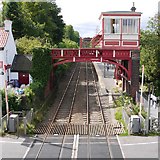 NZ1164 : Signal box, Wylam station by Andrew Curtis
