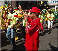 TQ2482 : Notting Hill Carnival 2010 - vuvuzela by David Hawgood