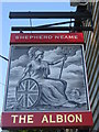 TR0161 : The Albion, Pub Sign, Faversham by David Anstiss
