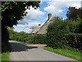 Thatched cottages on Spout Hill