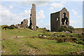 St Cleer: derelict engine houses, South Caradon Mine