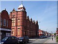 The old Free Library in Railway Street