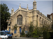 TQ2479 : St Barnabas Church, Addison Road W14 by Robin Sones