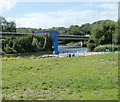 Static power crane, Ely River, Cardiff