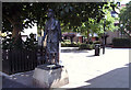 Dorothy L Sayers Statue, Freebournes Court, Witham Essex