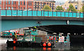 J3474 : Pontoon, Belfast by Albert Bridge
