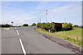 Road junction and bridge over the dismantled railway near Millheugh