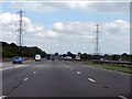 Pylons at junction 11a