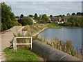 The dam, Harthill Reservoir