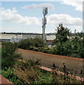 Mobile phone mast, Grangetown, Cardiff