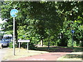 Cycle path, Farnborough