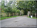 Pwllywrach entrance gate