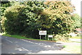 Entering Chipstead, Chipstead Lane