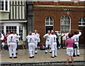 Morris dancers in Court Street