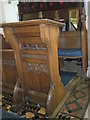 Bredfield, St Andrew: prayer desk