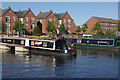 Narrowboats at Stretford