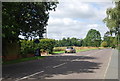 A224 (Morants Court Rd) heading north west from Dunton Green