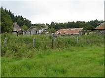 NN9719 : The ruined farm at Muir o' Fauld by M J Richardson