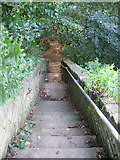SE0922 : Steps to Huddersfield Road by Stephen Craven