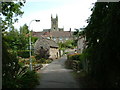 Houses and church, Collessie