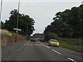 A449 approaching Castle Road junction