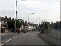 Spring Hill - semi-detached houses along the A449