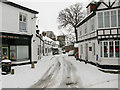 Church Street in the snow