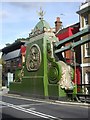 Anchor point for chains, Hammersmith Bridge