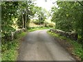 Road over Merkland Bridge